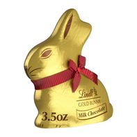 Lindt Gold Bunny Easter GOLD BUNNY, Milk Chocolate Candy
