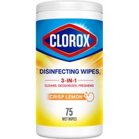 Clorox Disinfecting Wipes Crisp Lemon