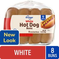 Kroger® White Hot Dog Buns