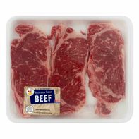 Store Brand Boneless Thin Beef New York Strip Steak Fresh