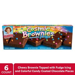 Little Debbie® Chocolate Chip Candy Cosmic Brownies Multipack