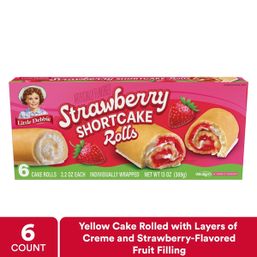 Little Debbie® Strawberry Shortcake Rolls Snack Cakes Multipack