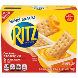 Handi-Snacks Ritz Crackers 'n Cheese Dip