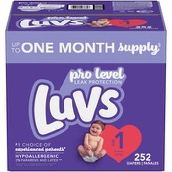 luvs triple leakguard size 4