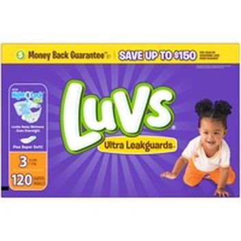luvs pampers size 6