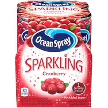 Ocean Spray Sparkling Citrus Tangerine Fruit Juice Drink 8 4 Fl Oz Instacart