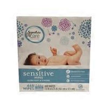 signature care baby wipes