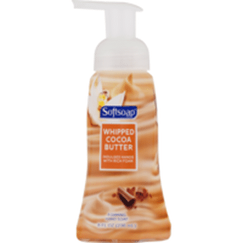 softsoap whipped cocoa butter foaming hand soap
