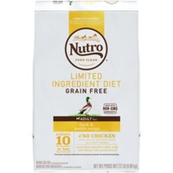 nutro duck and potato cat food