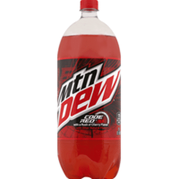 Mtn Dew Code Red Cherry Flavor 2 L Delivery Or Pickup Near Me Instacart