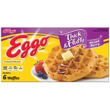 Eggo Nutri Grain Blueberry Waffles Each Instacart