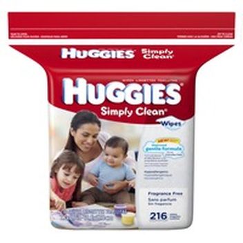 huggies simply clean wipes 792