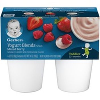 gerber peach yogurt