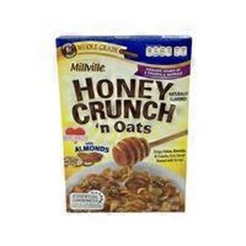 Millville Honey Crunch Oats Cereal 14 5 Oz Instacart