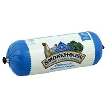 blue smokehouse gourmet sausages for dogs