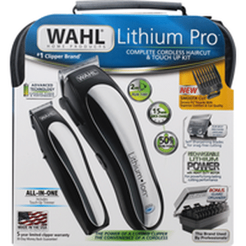 wahl pro series lithium ion 12 pc rechargeable pet clipper kit