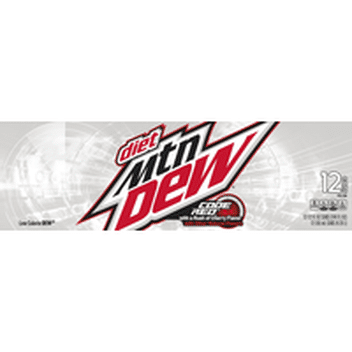 Mtn Dew Code Red Soda 12 Fl Oz Instacart