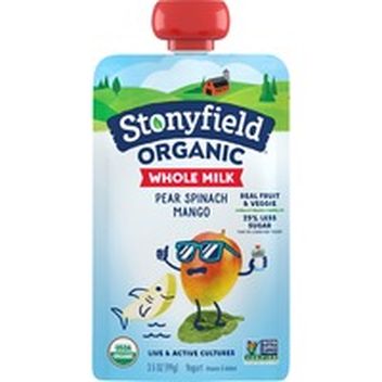 stonyfield plain baby yogurt
