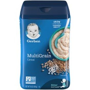 gerber baby food rice cereal