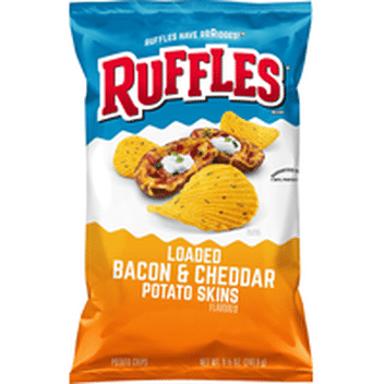 Tgif Loaded Cheddar Bacon Potato Skins Frozen Snacks 13 5 Oz Instacart