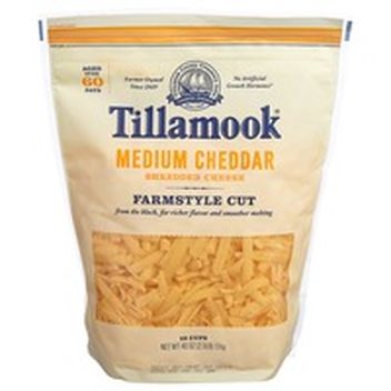 shredded cheddar tillamook