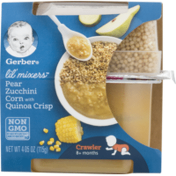 pear zucchini corn baby food