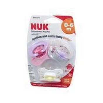 Nuk Orthodontic Pacifier Latex 6 18m 2 Ct 2 Ct Delivery Or Pickup Near Me Instacart