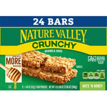 Nature Valley Crunchy Granola Bar Oats N Honey 12 Bars 8 94 Oz Instacart