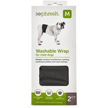 so phresh disposable male dog wrap