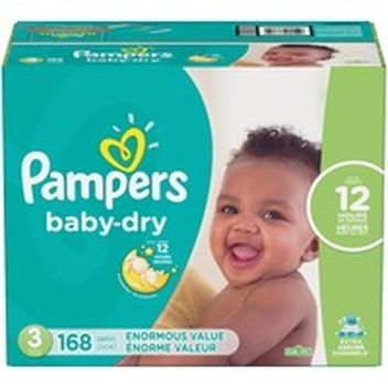 target pampers baby dry size 4