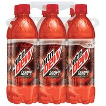 Mountain Dew Diet Code Red Soda 12 Fl Oz Instacart