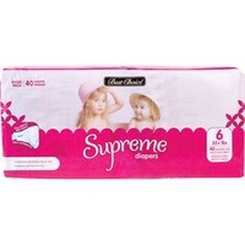 best choice supreme diapers