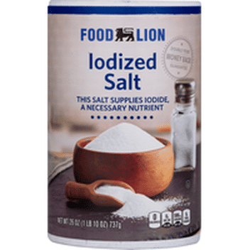 Iodized-salt at Food Lion - Instacart