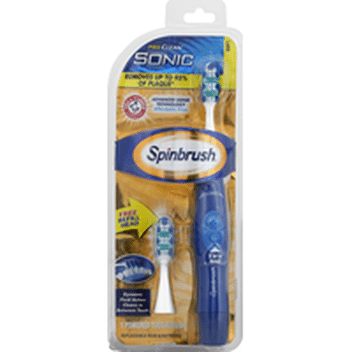 spinbrush sonic replacement heads