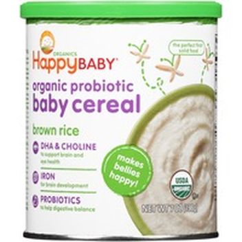 happy baby probiotic oatmeal