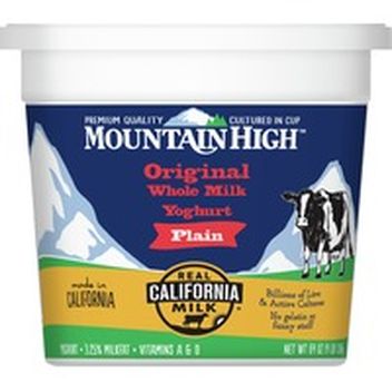 Mountain High Yoghurt All Natural Original Style Plain 64 Oz Instacart
