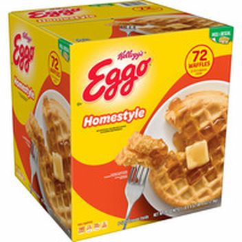 Eggo Frozen Waffles Frozen Breakfast Homestyle 8 Oz Delivery Or Pickup Near Me Instacart