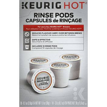 Keurig Hot Rinse Pods (10 each 
