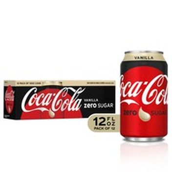 Coke Zero Caffeine Free Soda Soft Drink 12 Fl Oz Instacart