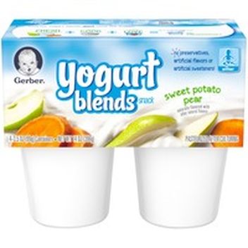 gerber peach yogurt