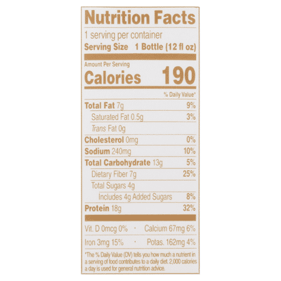 Koia Plant-Based Shake, Protein, Cacao Bean