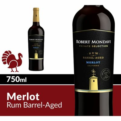 Robert Mondavi Rum Barrel Aged Merlot Red Wine