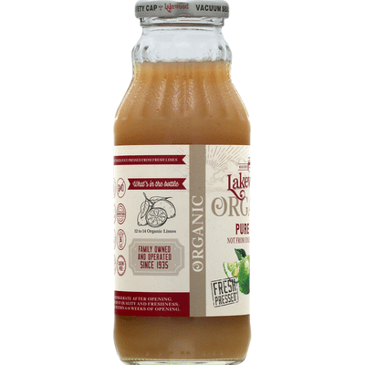 Lakewood Juice, Organic, Pure Lime
