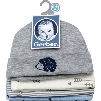 Gerber Caps, Size 0-6M