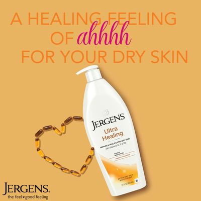 Jergens Ultra Healing Hand And Body Lotion Dry Skin Moisturizer With Vitamins C E And B5 26 5 Fl Oz Delivery Or Pickup Near Me Instacart