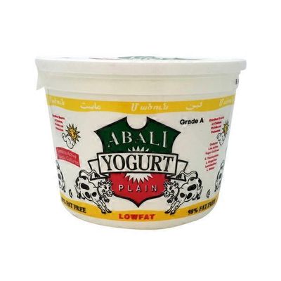 Abali Low Fat Plain Yogurt