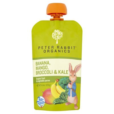 Pumpkin Tree Organics Banana, Mango, Broccoli & Kale