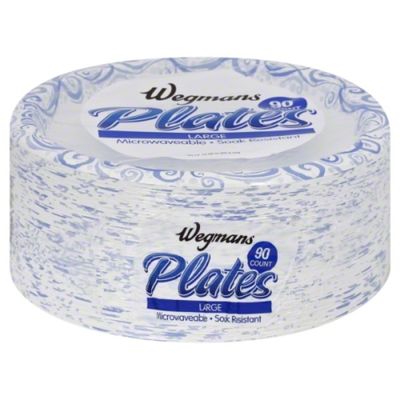 Wegmans Plates, Large, 10.06 Inch