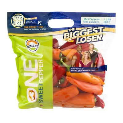Sunset One Sweet Pepper Mini Peppers