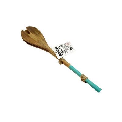 Now Design Dipped Turquoies Salad Servers